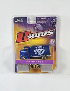 Jada Toys D-Rods 47 1947 Ford COE Ford Motor Co Box Van Blue Die Cast Truck New - Picture 1 of 2