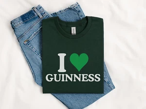 St Patricks Day Beer Shirt Guinness Shirt St Pattys Parade Party GILF Kiss Me - Picture 1 of 4
