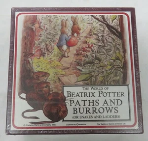 NEW - The World of Beatrix Potter - Paths and Burrows - or Snakes & Ladders 1988 - Picture 1 of 7
