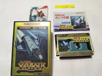 Super Xevious: GAMP no Nazo NES Famicom Cartridge Only Boxed with Manual Tested - Image 1 of 2