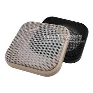 Cubierta de rejilla de altavoz cuadrado de 4 pulgadas 2 piezas para audio círculo decorativo malla metálica - Imagen 1 de 9