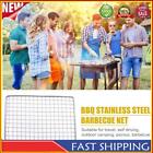 Stainless Steel Barbecue Grill Grid 25x16cm BBQ Grill Net for Camping Picnic