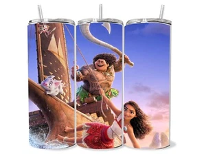 20oz Tumbler Moana Maui Stainless Steel Cup - Picture 1 of 1