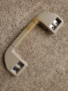2008-2010 Ford F250 F350 F450 F550 LH A Pillar Grab Handle Tan OEM - Picture 1 of 7