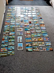 128 Holiday Resorts Picture Photo Postcards Collectables - Picture 1 of 10