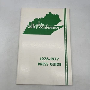 1976-77 Ohio Valley Conference Media Guide - Football/Golf/Tennis/Track - Picture 1 of 6