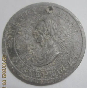 1836 HENRY CLAY campaign medal Dewitt-HC-1836-1 EXTREMELY RARE Hake #3055 - Picture 1 of 3
