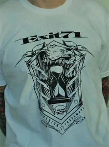 Exit71 T-Shirt NEU XL Adler Motorrad Chopper Auto Tattoo Hot Rod Pinup - Bild 1 von 3
