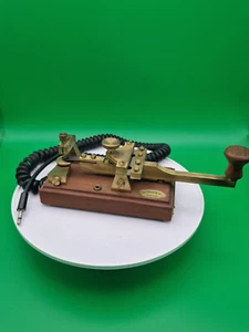 Lennart Pettersson & Co Hoverberg The Original Swedish Morse Code Key no 5439. - Photo 1/16