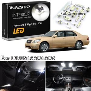 20x White Interior LED Lights Package Kit For 2001-2005 2006 Lexus LS430 LS-430 - Picture 1 of 11