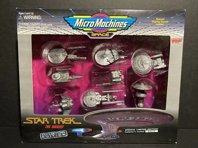 Star Trek Galoob Micro Machines The Movies Collectors Edition 1995 New In Box - Image 1 of 2