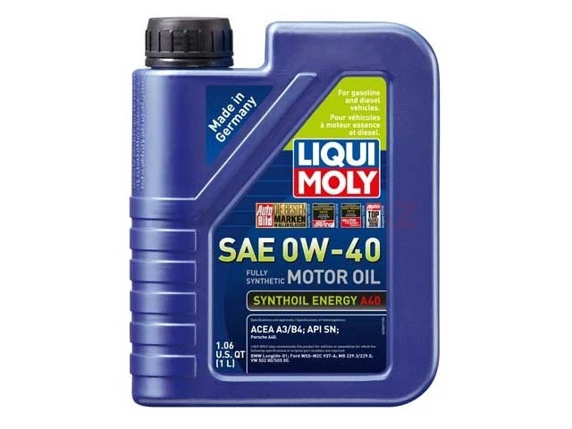 Aceite de motor LIQUI MOLY SYNTHOIL ENERGY A40 2049 Porsche 911 Mercedes Benz E320 Foto 1 de 1