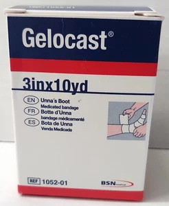 BSN Gelocast 1052-01 Unna’s Boot Medicated Bandage 3" x 10 Yards - Picture 1 of 2