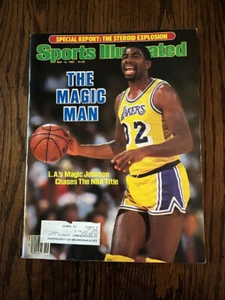 Sports Illustrated Magic Johnson Lakers 1985 Steroid Explosion Special Report - Bild 1 von 6