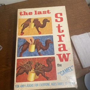 Vintage ~ The Last Straw: The "Camel" Game (Schaper, 1966) - Picture 1 of 8