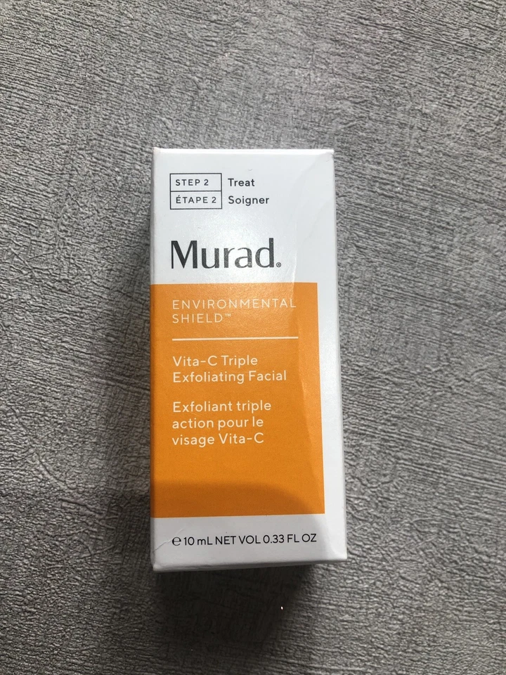 MURAD Environmental Shield Vita-C Triple Exfoliating Facial 10ml - Brand New - Image 1 of 1