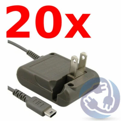 WIRESMITH Wholesale Lot - 20X Wall Travel Charger AC Adapter for Nintendo DS Lite NDSL