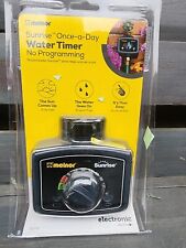 Melnor Water Timer Sunrise Once-a-day Electronic No Programming Garden Yard C7