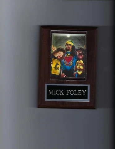 MICK FOLEY PLAQUE WRESTLING WWE WWF DUDE LOVE CACTUS JACK MANKIND Cover