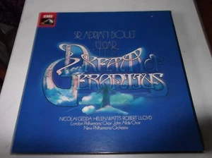 SIR ADRIAN BOULT ELGAR DREAM OF GERONTIUS "QUAD" BOX SET LP - Picture 1 of 4