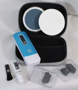 No No Hair Removal System With 4 Blades Storage Zip Case 2 Pads See Video Works - Picture 1 of 14