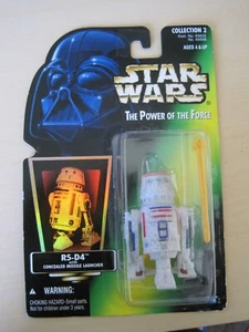 Kenner Star Wars Power of the force R5 d4 with Warning Sticker Red Card - Picture 1 of 5