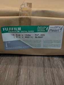 Fujifilm Fujicolor F07-005 Digital Archive Paper Glossy Type DP II Pearl 4"x492' - Picture 1 of 10