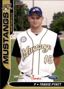 2006 Martinsville Mustangs Choice #18 Travis Pyatt Warrensburg Missouri MO Card