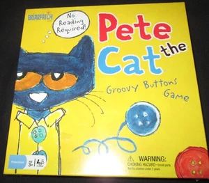 Pete The Cat Groovy Buttons Game Brand New Preschoolers 3 Years And Up - Picture 1 of 4