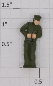 Lionel 26776-12 US Army Operating Boxcar grüne Figur - Bild 1 von 2