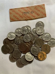 1976-D washington Quarter Roll - (CIRCULATED) - Picture 1 of 1