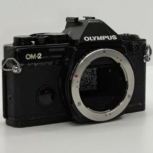 Olympus OM-2 Spot Program 35mm Film Camera Body For Spares Or Repairs. Pls Read - Foto 1 di 14