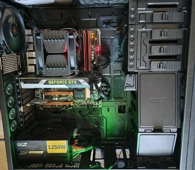 Gaming NZXT Huge Tower, i7, 24 ram, Nvidia GTX Titan BD-ROM +++++ GTA, COD, RDR2 - Image 1 of 4
