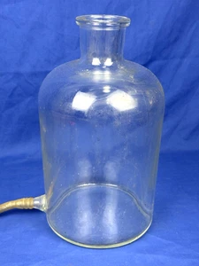 Bottiglia Aspiratore Pyrex Vintage, Laboratorio NO Chips, Vaso RePurp? Funzione acqua? - Foto 1 di 8