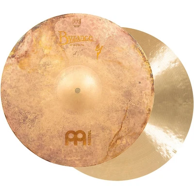 Sombreros altos de arena vintage Meinl Byzance 16 pulgadas Par Foto 1 de 4