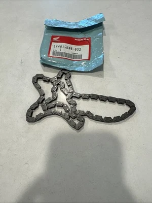 Cadena árbol de levas Honda 14401-KN6-932 NX125 1988 1989 OEM nueva Foto 1 de 4