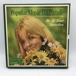 Popular Music Hit Parade 110 All-Time Favorites LP Vinyl 9-Record Boxed Set - Picture 1 of 21