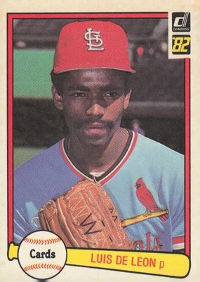 1982 Donruss #588 Luis DeLeon - Image 1 of 2