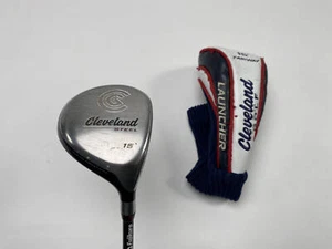 Cleveland Launcher Steel 3 Fairway Wood 15* Launcher Regular Graphite Mens RH HC - Picture 1 of 12
