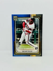 2023 Topps Museum Collection OSCAR COLAS Rookie Blue /150 Chicago White Sox #52 - Picture 1 of 2