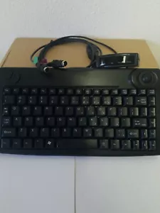NEW Sejin Electron Wireless IR Keyboard and Trackball - SWK-8650WT - SWR-140 PS2 - Picture 1 of 7