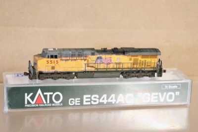 KATO 176-8909 WEATHERED UNION PACIFIC UP GE ES44AC GEVO LOCOMOTIVE 5515 nv - image 1 of 4