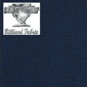 CHAMPIONSHIP COUTURE POOL TABLE CLOTH 9FT PIERRE (ROYAL BLUE) - Picture 1 of 3