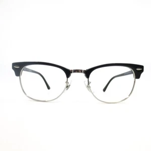 Ray-Ban Eyeglasses Frames RB5154 2000 Black Silver Square Full Rim 51-21-145 - Picture 1 of 9