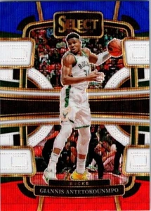 2023-24 Select #60 Giannis Antetokounmpo SP Red White Blue RWB Tri Color - Picture 1 of 2