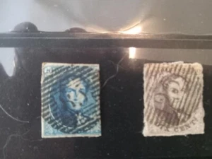 BÉLGICA #6/7 IMPERFORADO - Imagen 1 de 2