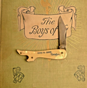 Vintage Lady Leg Can Opener Folding Knife - Picture 1 of 5