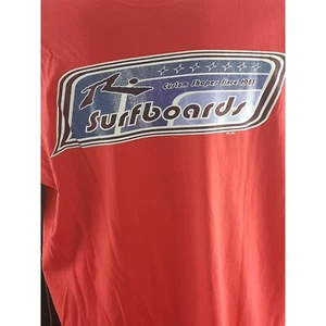 Vintage Rusty Surfboards Herren XL Tshirt Rot Deadstock 1997 - Bild 1 von 4