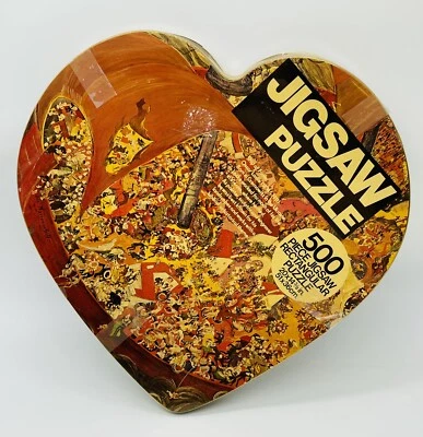 1975 500 piece jigsaw rectangular puzzle Miscellania Ship of Fools oscar laske - Image 1 of 4