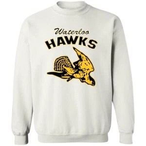 Waterloo Hawks Sweatshirt Crewneck Pullover | NBA Basketball Team - Picture 1 of 7